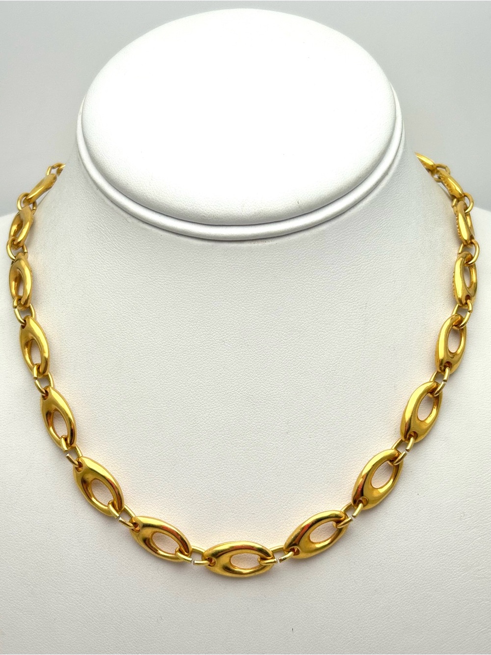 Uno de 50 Gold Link 18k Plated Necklace